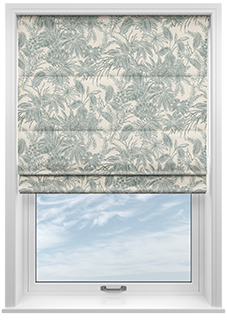 Maui, Slate - Motorised Roman Blind